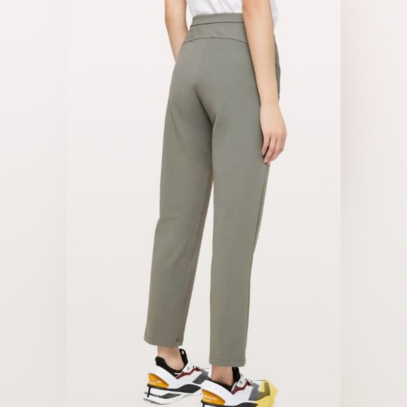 Lululemon On The Move Pants Women’s Grey Sage - Picture 2 of 14